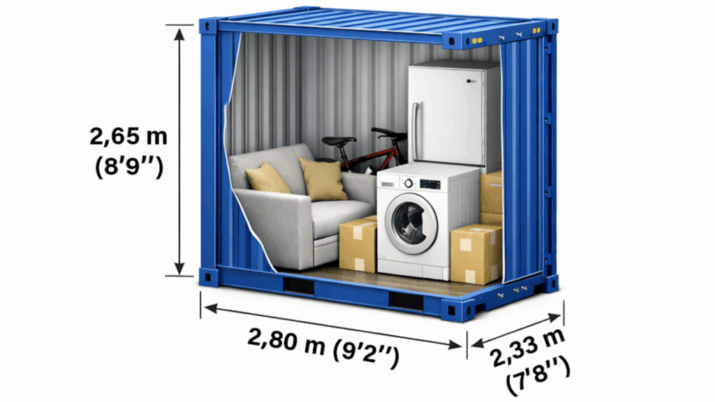 10ft container