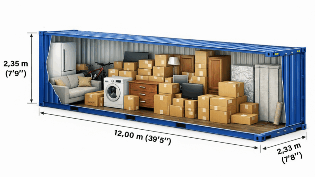 40ft container
