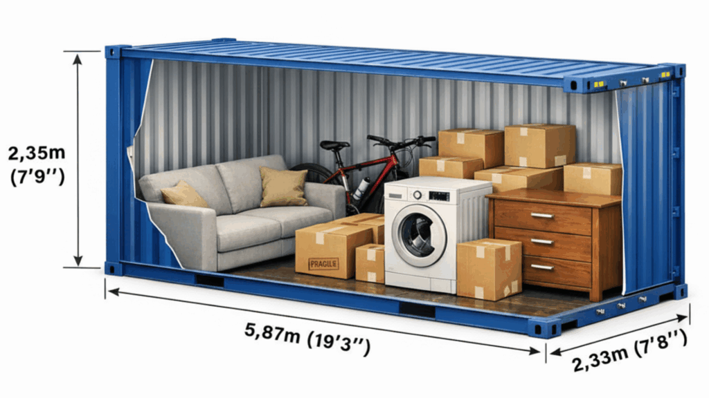 20ft container